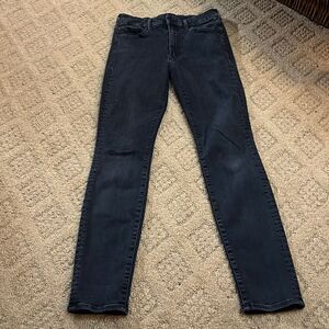 Mother Jeans The Looker High-Waisted Skinny Women’s Size 26 - Blackbird Wash